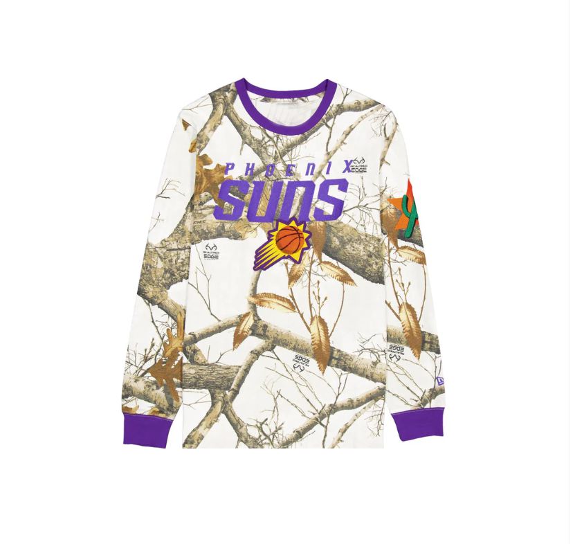Men 2025 NBA Phoenix Suns long sleeve T shirts style 1->memphis grizzlies->NBA Jersey